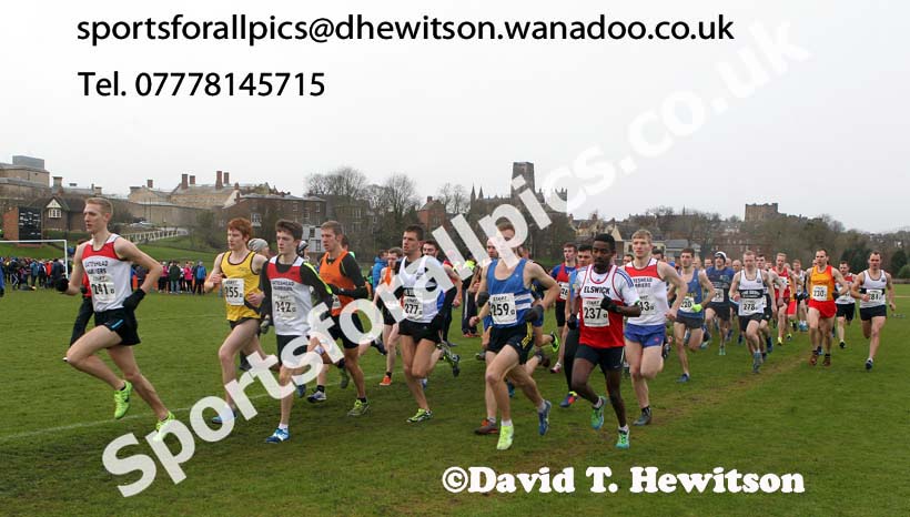 Senior mens Durham Cathedral Relays. Photo: David T. Hewitson/Sports for All Sports